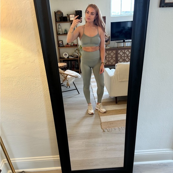 FP Movement by Free People Pants - FP Movement by Free People Sage Green Activewear